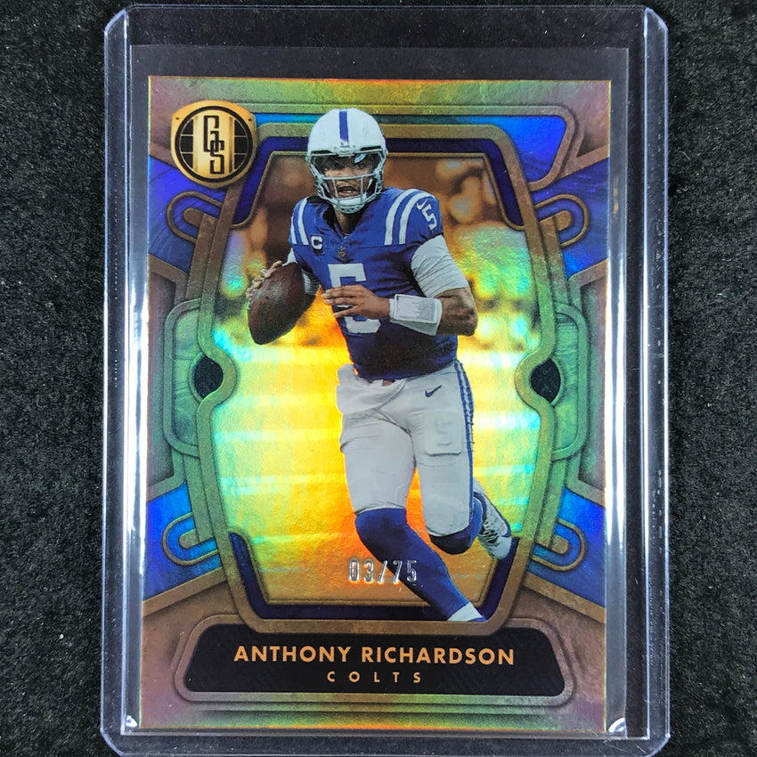 2024 Gold Standard Football ANTHONY RICHARDSON Base Platinum 3/75 #40