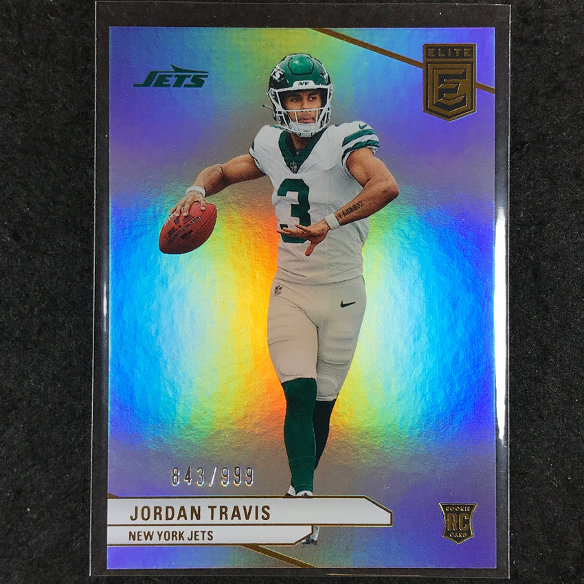 2024 Donruss Elite Football JORDAN TRAVIS Rookie Base 843/999 #145