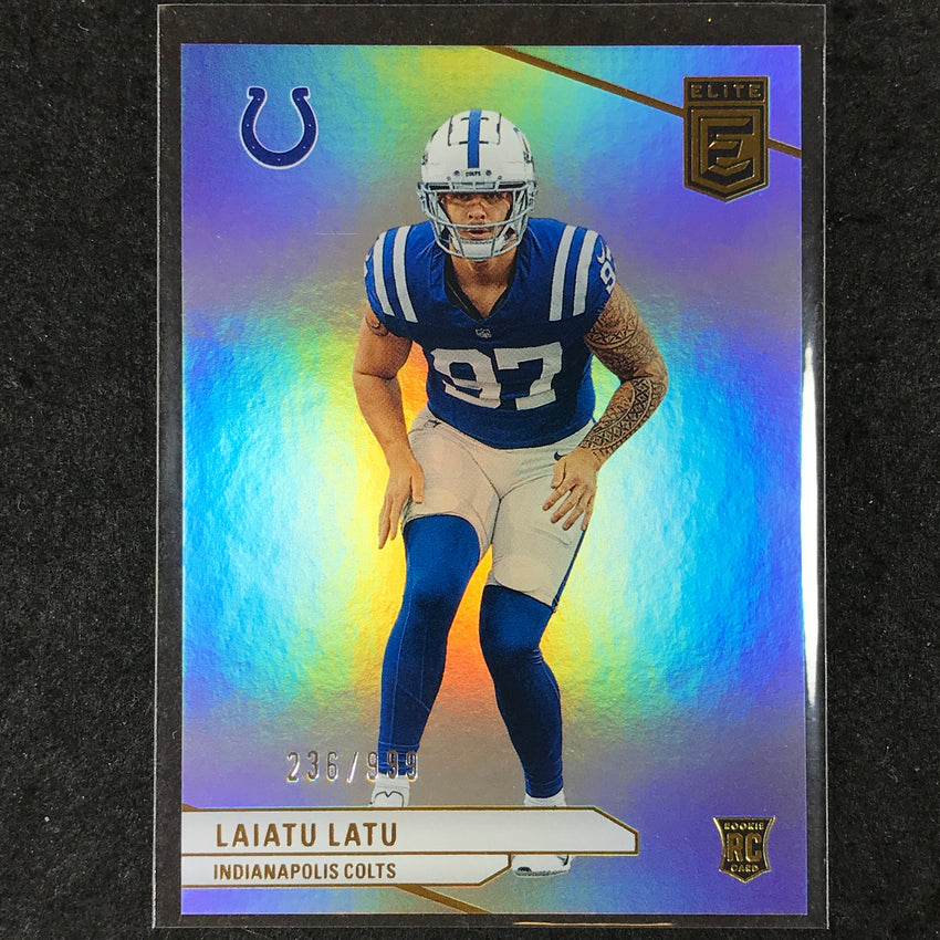 2024 Donruss Elite Football LAIATU LATU Rookie Base 236/999 #160