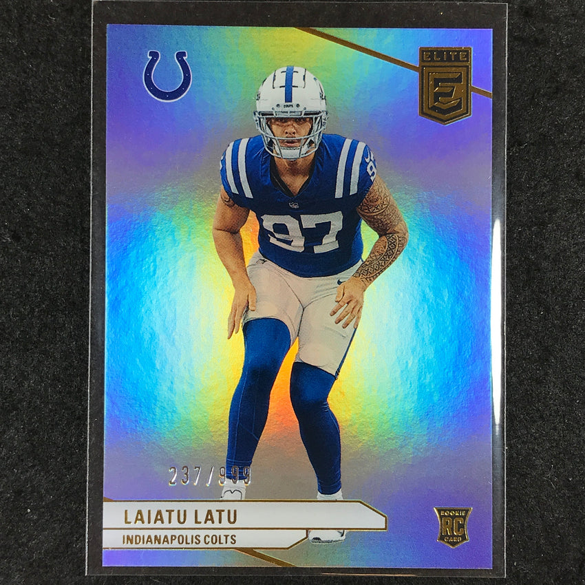 2024 Donruss Elite Football LAIATU LATU Rookie Base 237/999 #160