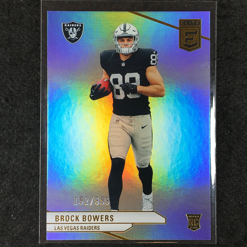 2024 Donruss Elite Football BROCK BOWERS Rookie Base 192/999 #162