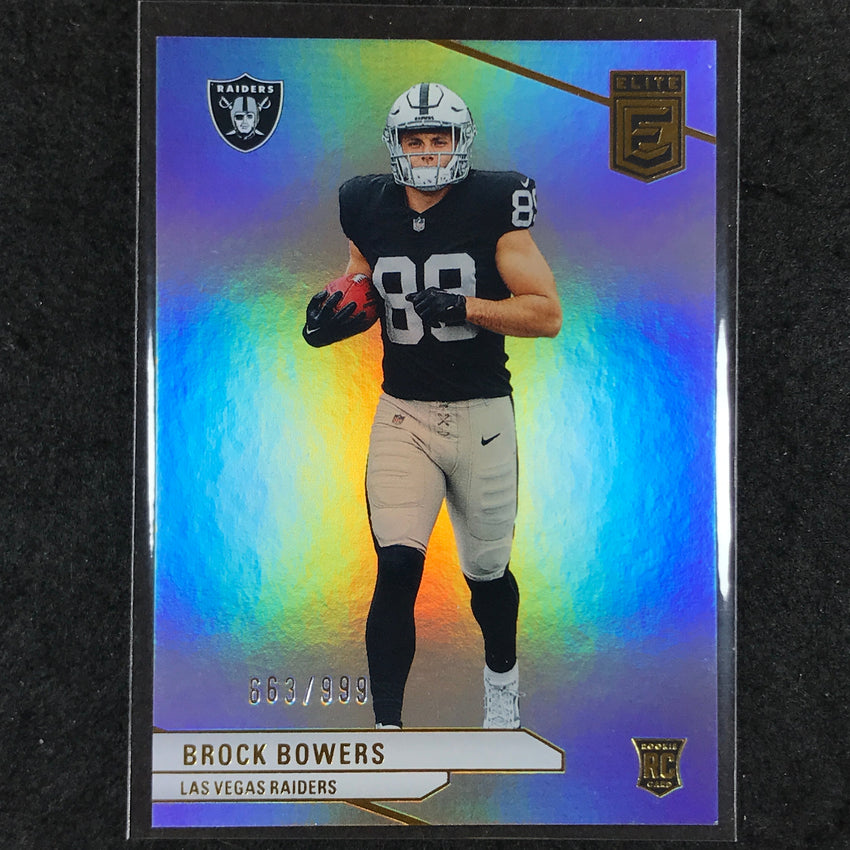 2024 Donruss Elite Football BROCK BOWERS Rookie Base 663/999 #162