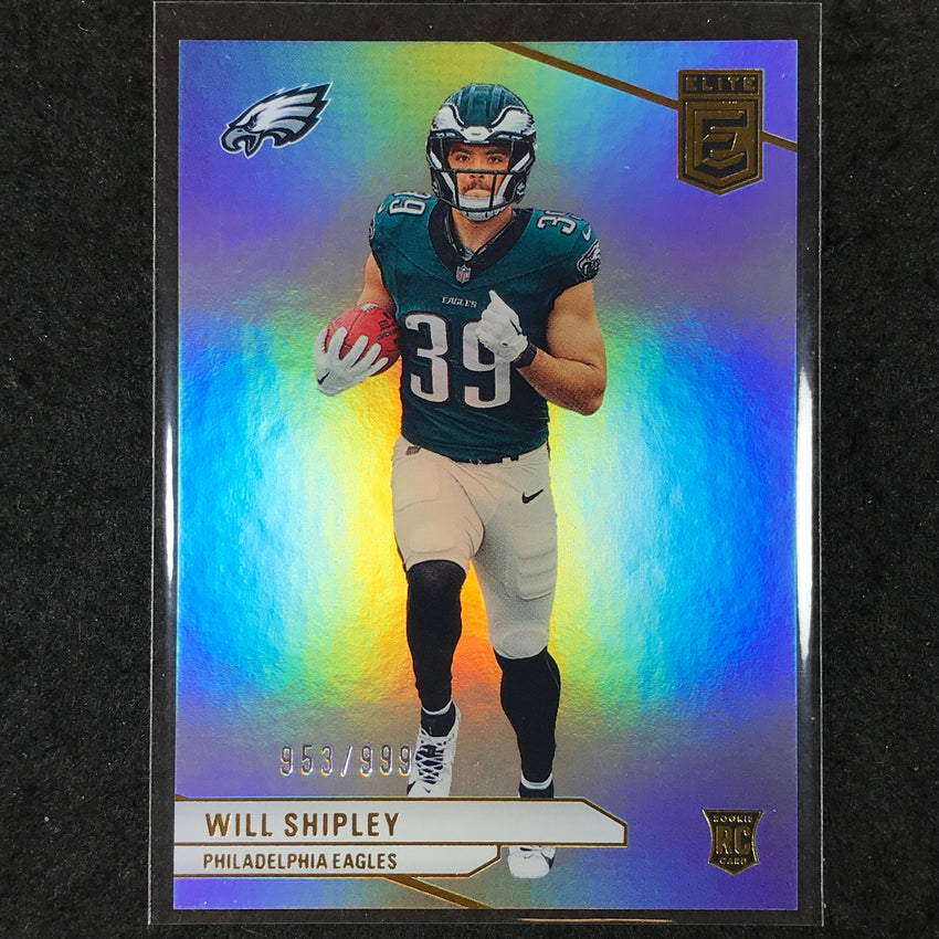 2024 Donruss Elite Football WILL SHIPLEY Rookie Base 953/999 #164