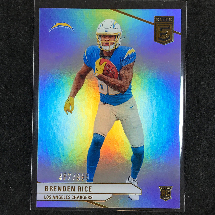 2024 Donruss Elite Football BRENDEN RICE Rookie Base 487/999 #193