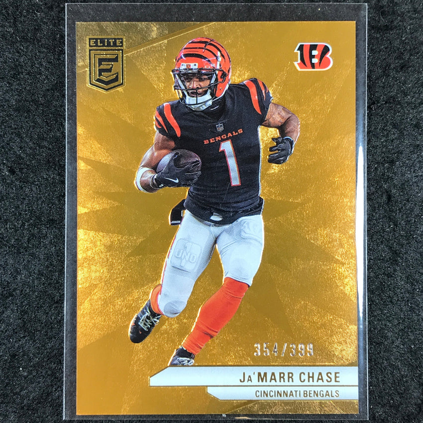 2024 Donruss Elite Football JA'MARR CHASE Base Orange 354/399 #10
