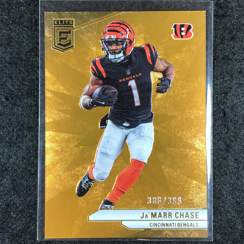 2024 Donruss Elite Football JA'MARR CHASE Base Orange 388/399 #10