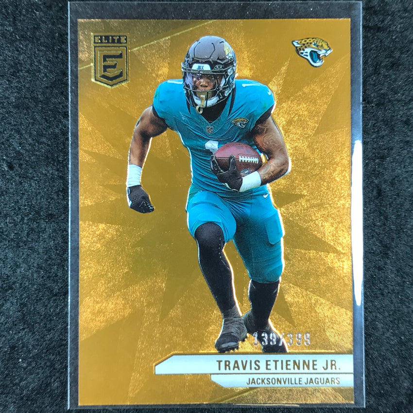 2024 Donruss Elite Football TRAVIS ETIENNE JR. Base Orange 139/399 #18