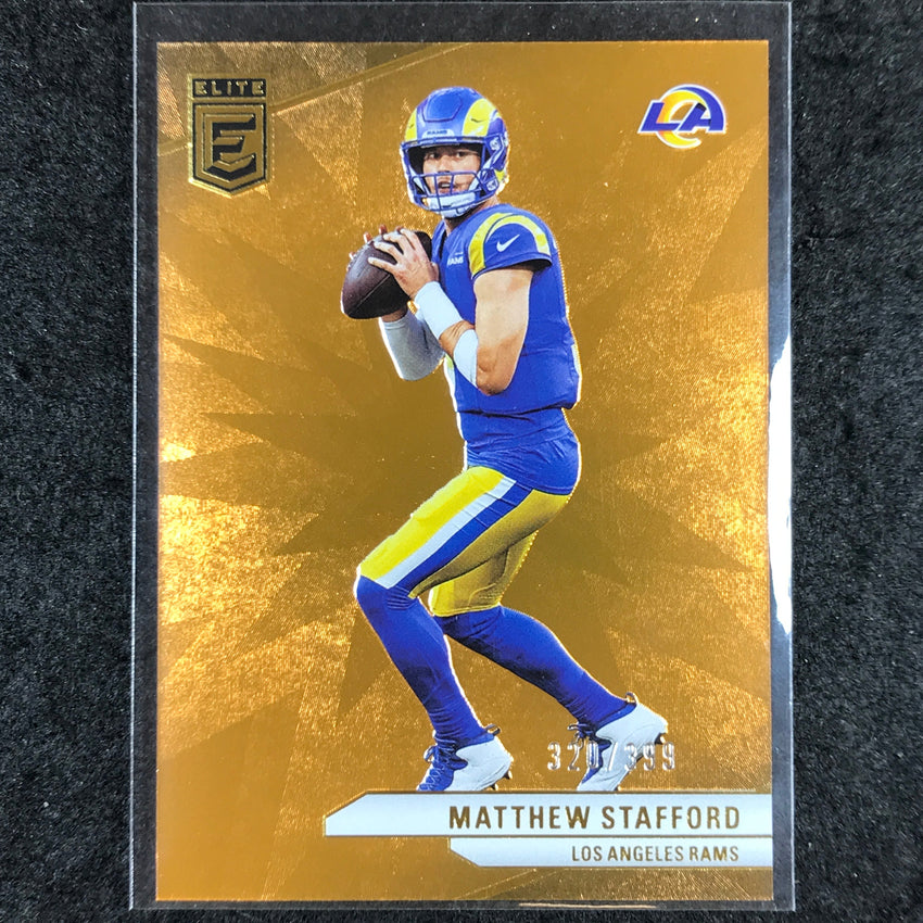2024 Donruss Elite Football MATTHEW STAFFORD Base Orange 320/399 #23