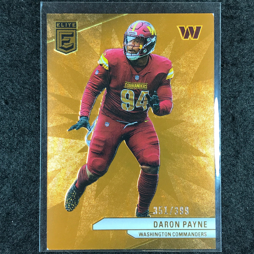 2024 Donruss Elite Football DARON PAYNE Base Orange 351/399 #35