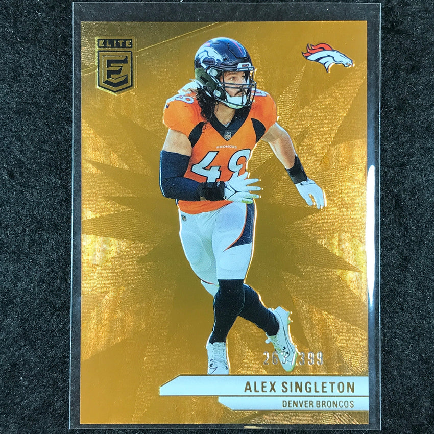 2024 Donruss Elite Football ALEX SINGLETON Base Orange 263/399 #79