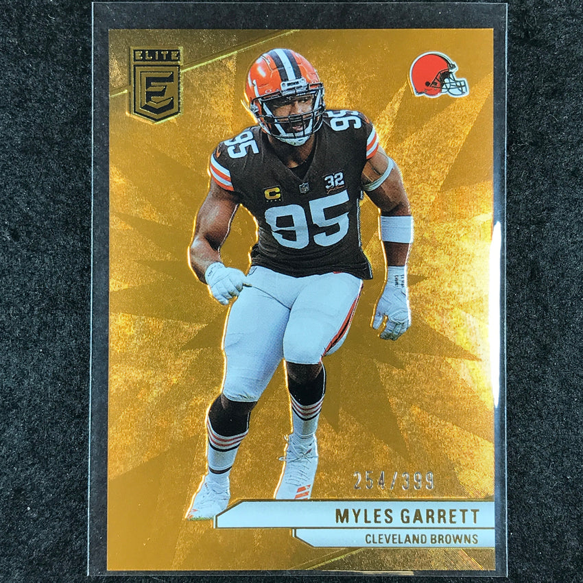 2024 Donruss Elite Football MYLES GARRETT Base Orange 254/399 #82