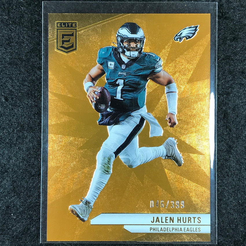 2024 Donruss Elite Football JALEN HURTS Base Orange 46/399 #90