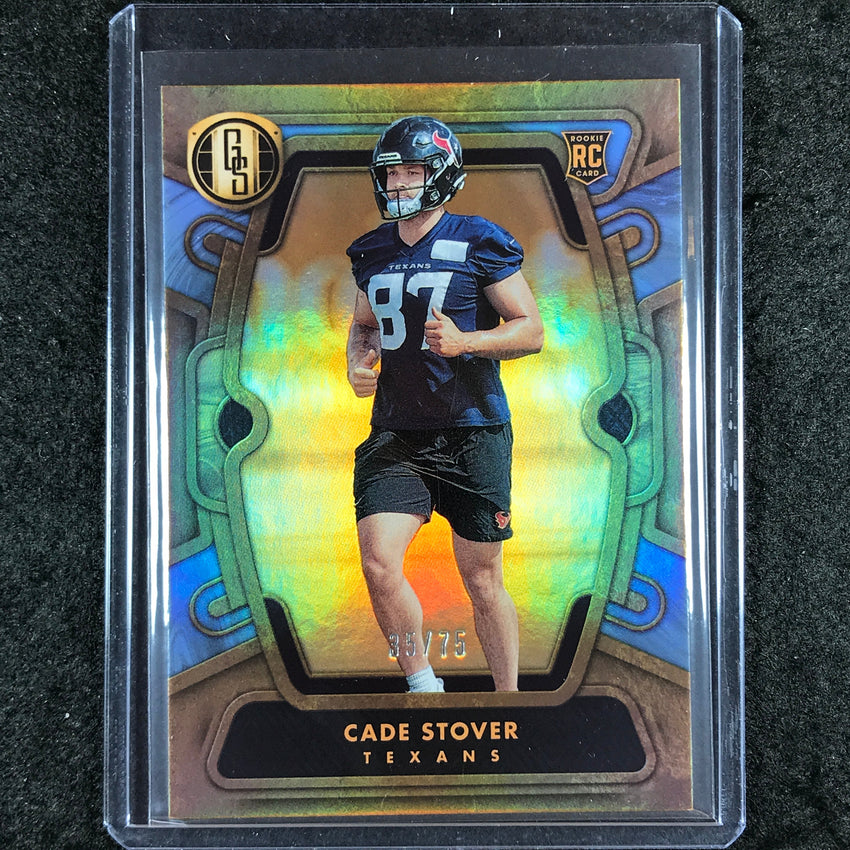2024 Gold Standard Football CADE STOVER Rookie Base Platinum 35/75 #159