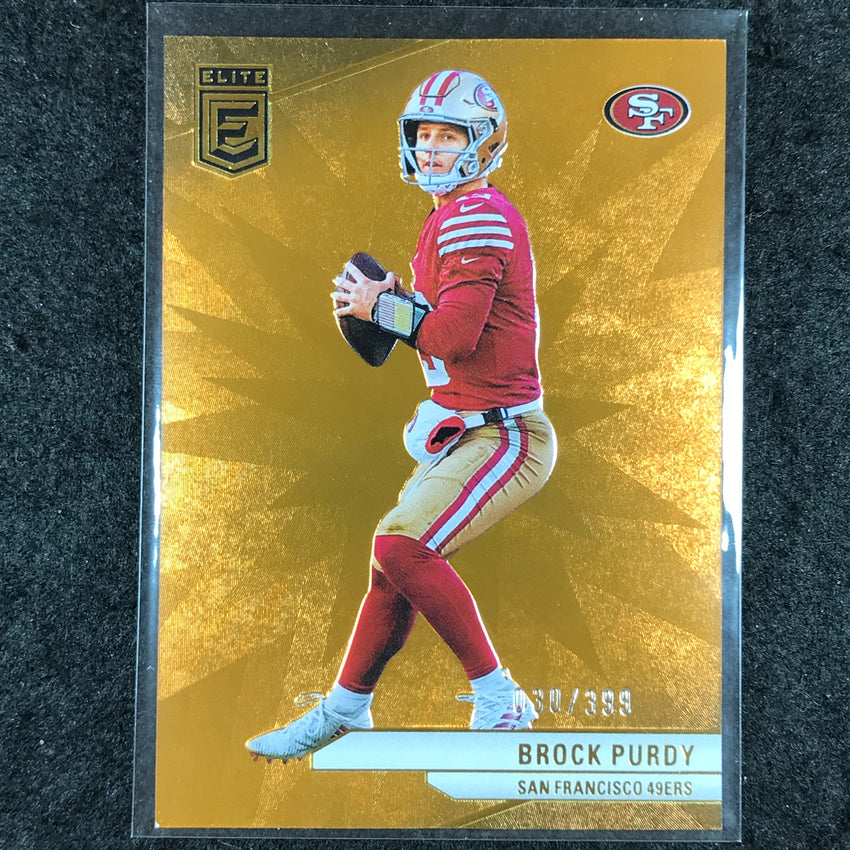 2024 Donruss Elite Football BROCK PURDY Base Orange 30/399 #95