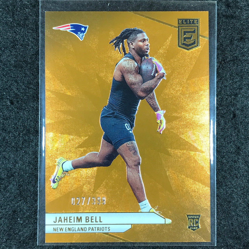 2024 Donruss Elite Football JAHEIM BELL Rookie Base Orange 27/399 #112