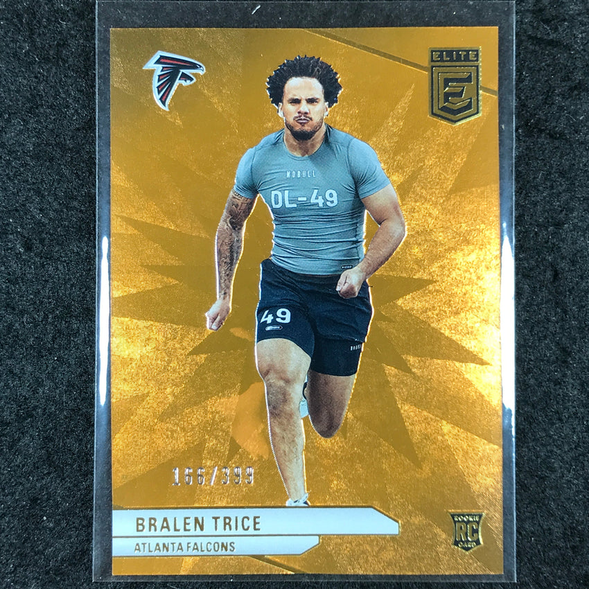 2024 Donruss Elite Football BRALEN TRICE Rookie Base Orange 166/399 #120