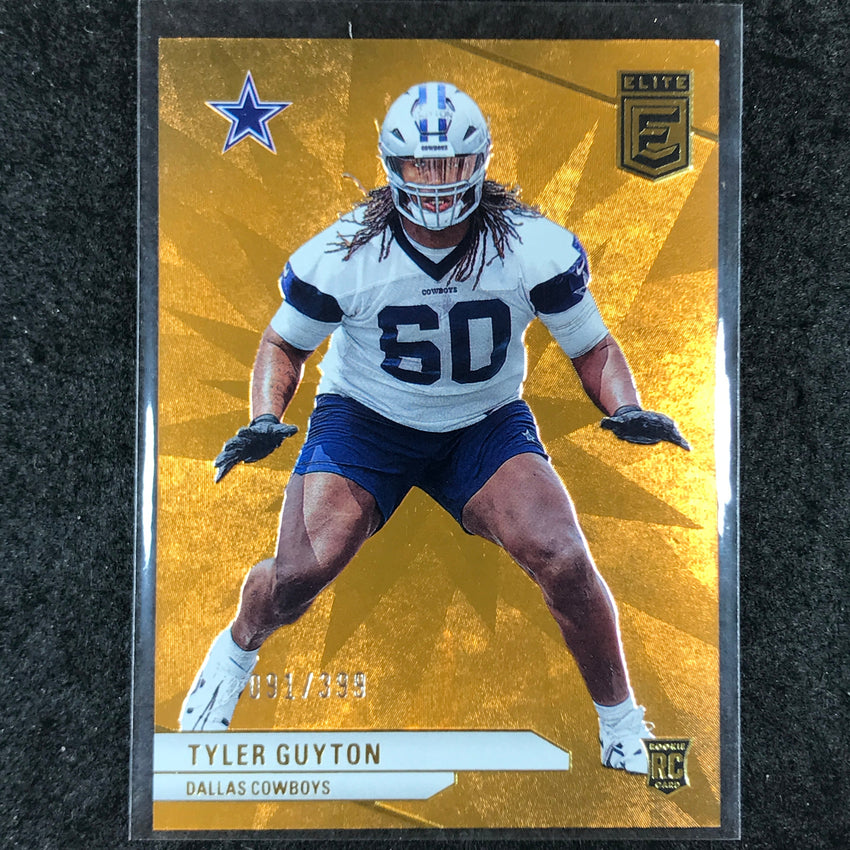 2024 Donruss Elite Football TYLER GUYTON Rookie Base Orange 91/399 #151