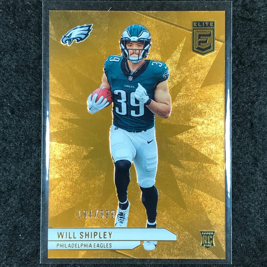 2024 Donruss Elite Football WILL SHIPLEY Rookie Base Orange 194/399 #164