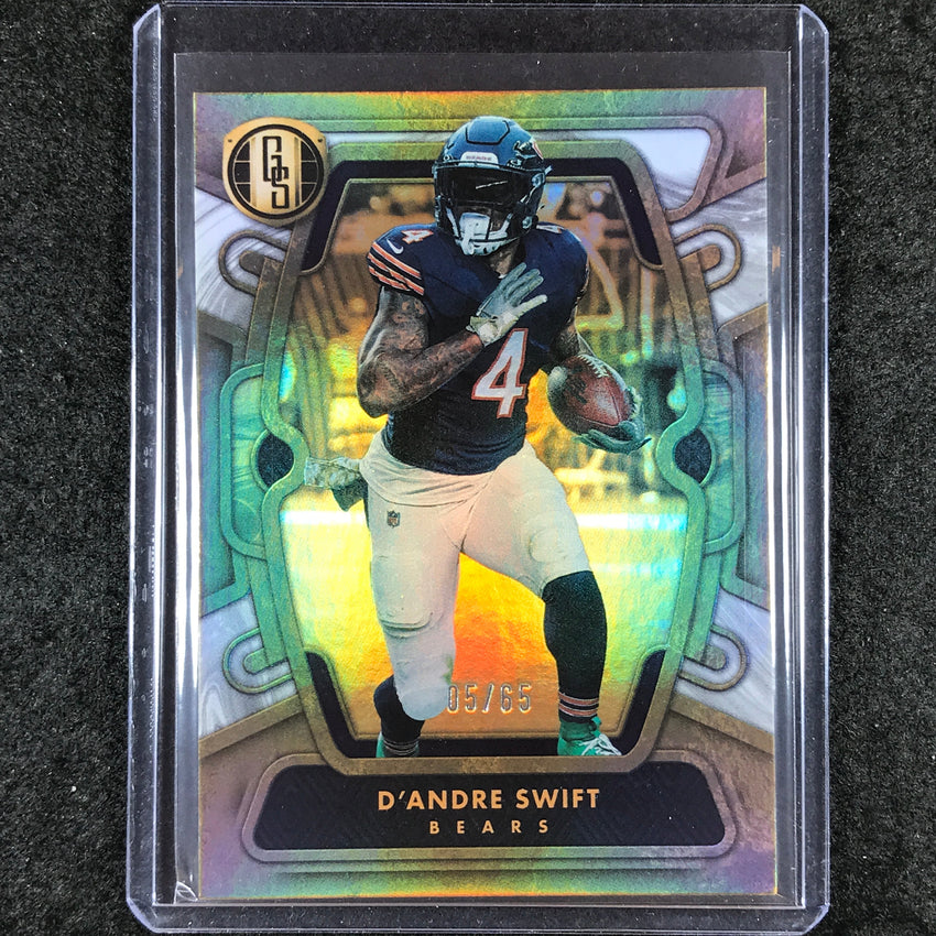 2024 Gold Standard Football D'ANDRE SWIFT Base White Gold 5/65 #17