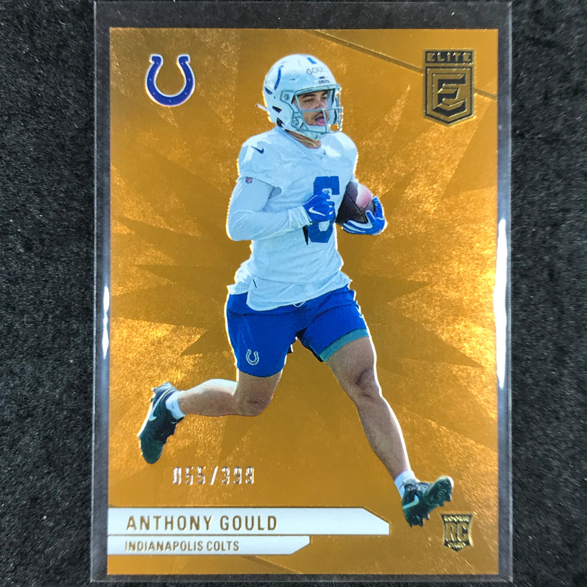 2024 Donruss Elite Football ANTHONY GOULD Rookie Base Orange 55/399 #173