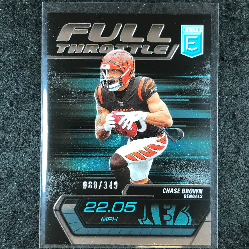 2024 Donruss Elite Football CHASE BROWN Full Throttle Base 88/349 #4