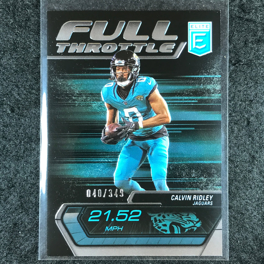 2024 Donruss Elite Football CALVIN RIDLEY Full Throttle Base 40/349 #11