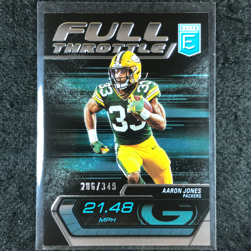 2024 Donruss Elite Football AARON JONES Full Throttle Base 206/349 #15