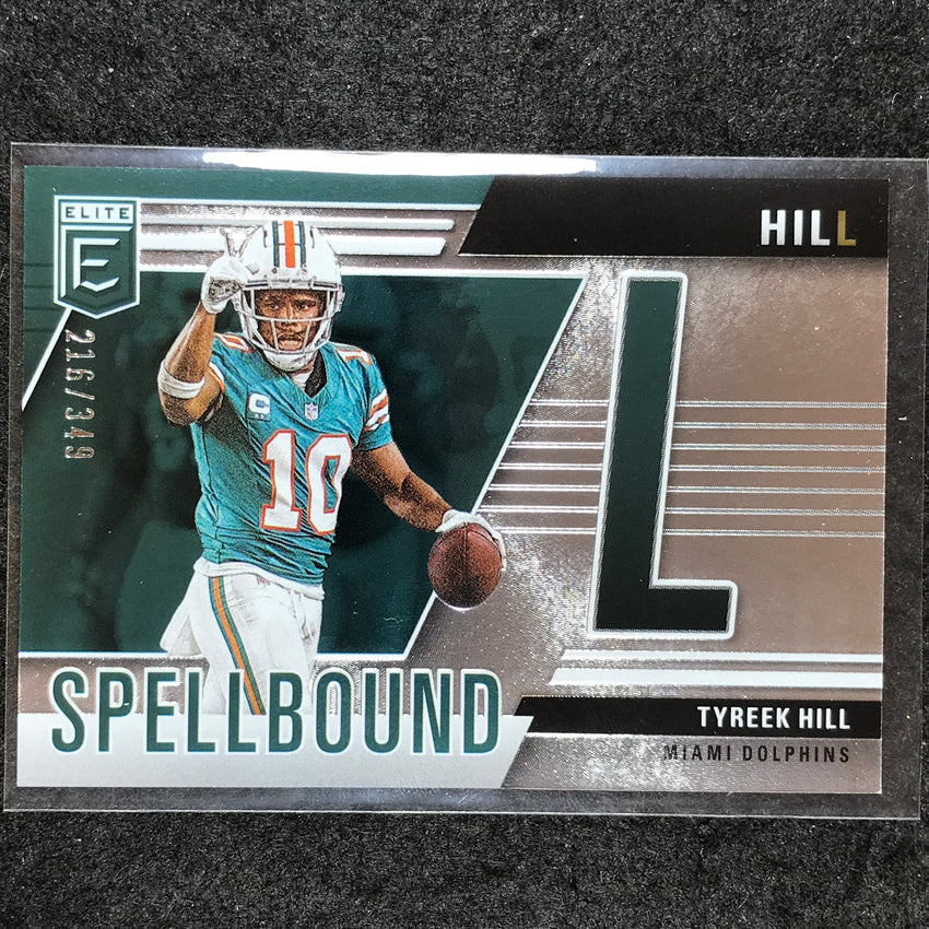 2024 Donruss Elite Football TYREEK HILL "L" Spellbound Base 216/349 #4