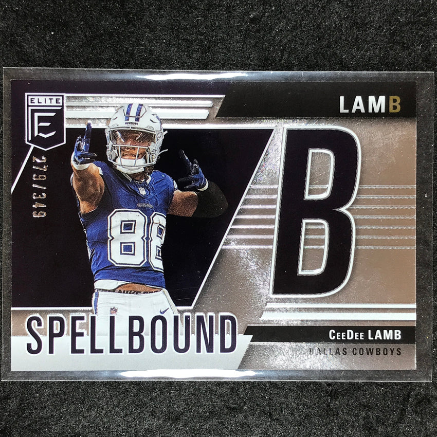 2024 Donruss Elite Football CEEDEE LAMB "B" Spellbound Base 279/349 #34