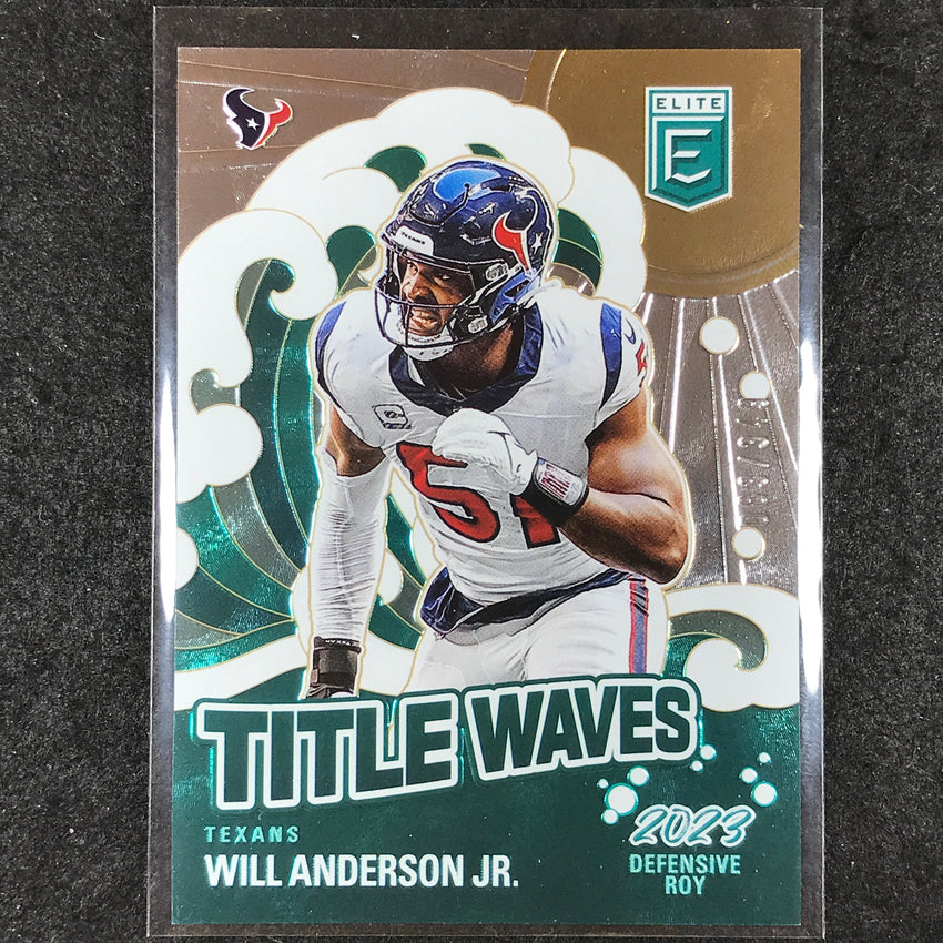 2024 Donruss Elite Football WILL ANDERSON JR. Title Waves Base 83/349 #6