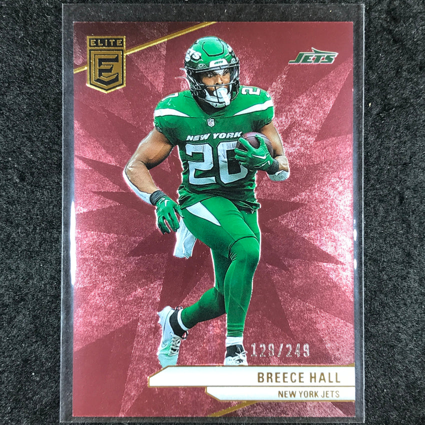 2024 Donruss Elite Football BREECE HALL Base Maroon 129/249 #43