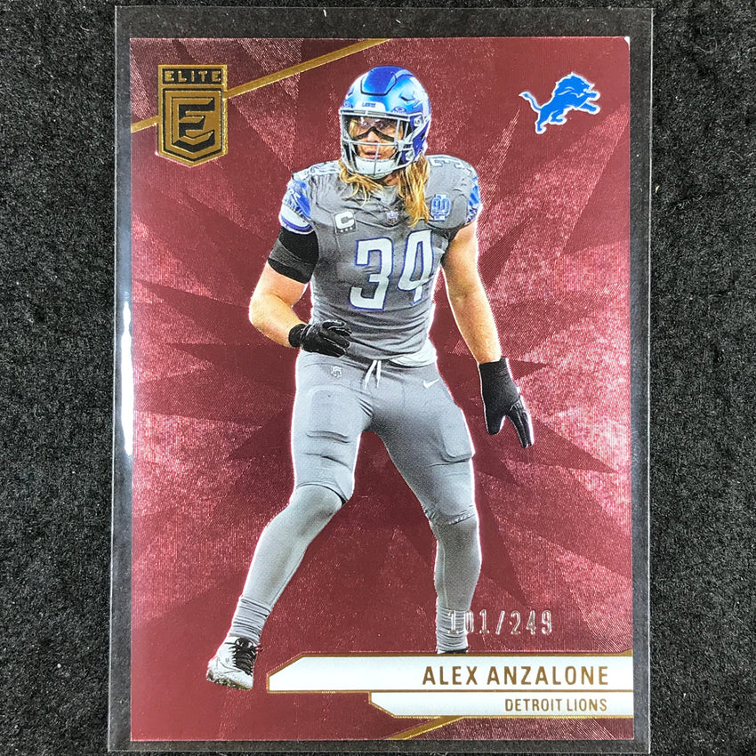 2024 Donruss Elite Football ALEX ANZALONE Base Maroon 101/249 #53