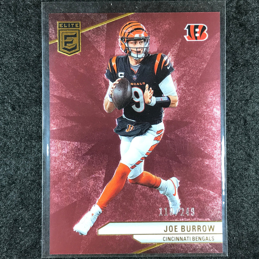 2024 Donruss Elite Football JOE BURROW Base Maroon 110/249 #54