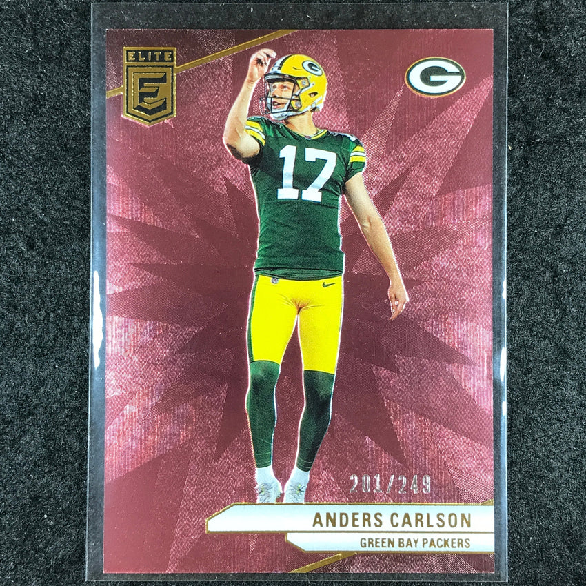 2024 Donruss Elite Football ANDERS CARLSON Base Maroon 201/249 #76
