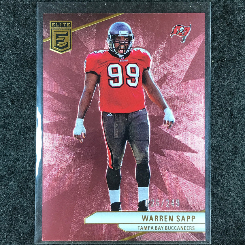 2024 Donruss Elite Football WARREN SAPP Base Maroon 26/249 #83