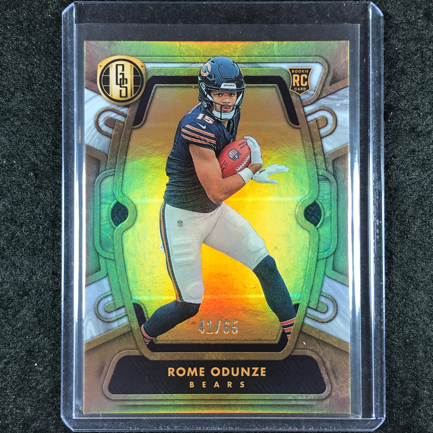 2024 Gold Standard Football ROME ODUNZE Rookie Base White Gold 41/65 #112