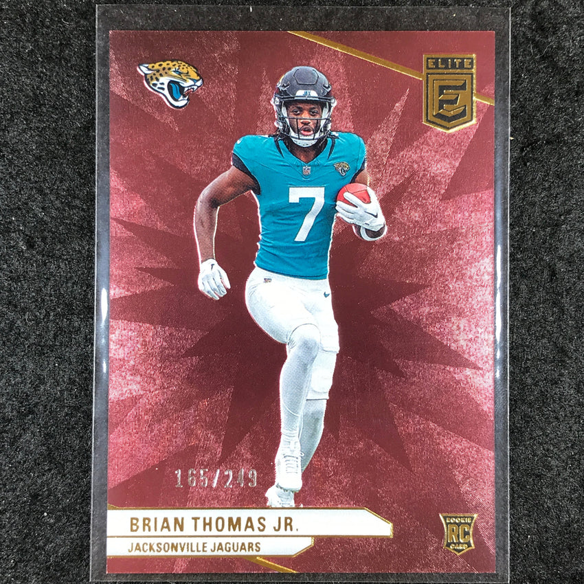 2024 Donruss Elite Football BRIAN THOMAS JR. Rookie Base Maroon 165/249 #106
