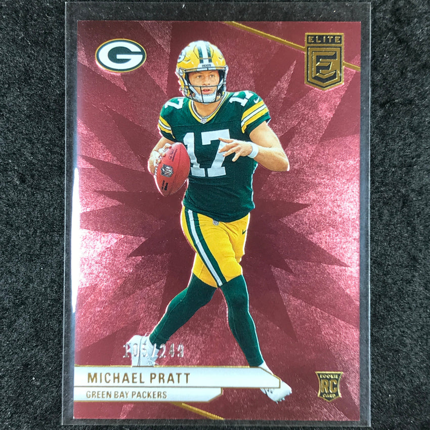 2024 Donruss Elite Football MICHAEL PRATT Rookie Base Maroon 105/249 #135