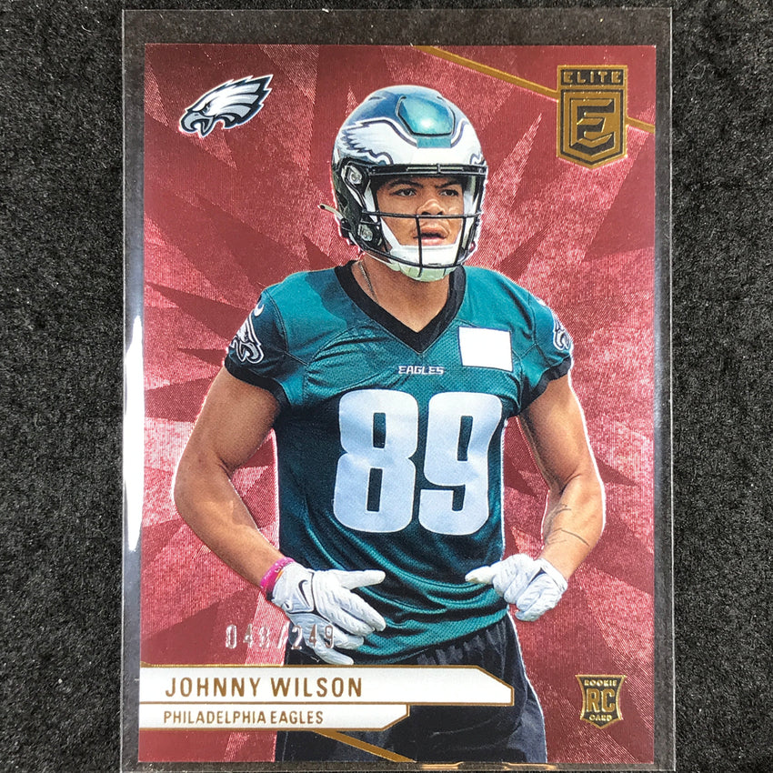 2024 Donruss Elite Football JOHNNY WILSON Rookie Base Maroon 48/249 #178