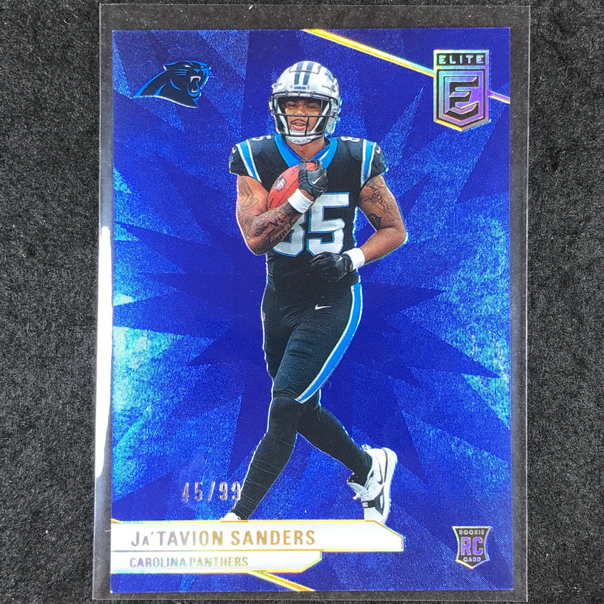 2024 Donruss Elite Football JA'TAVION SANDERS Rookie Base Blue 45/99 #142
