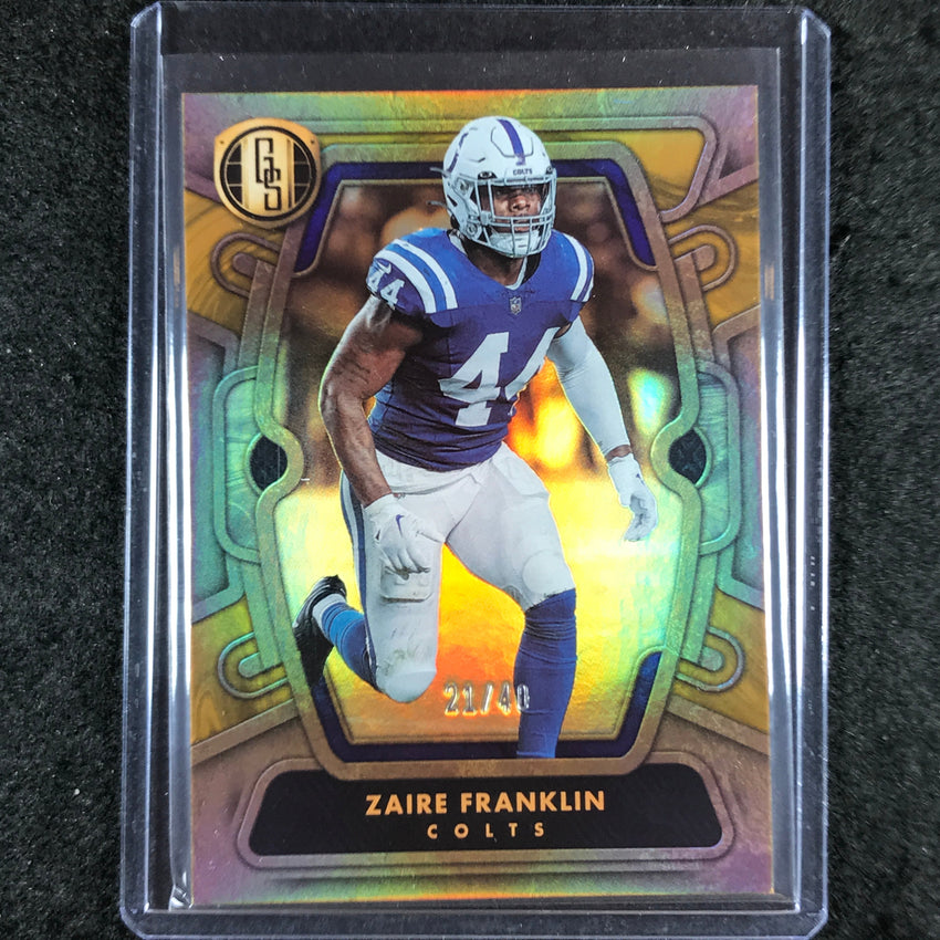 2024 Gold Standard Football ZAIRE FRANKLIN Base Citrine 21/40 #42