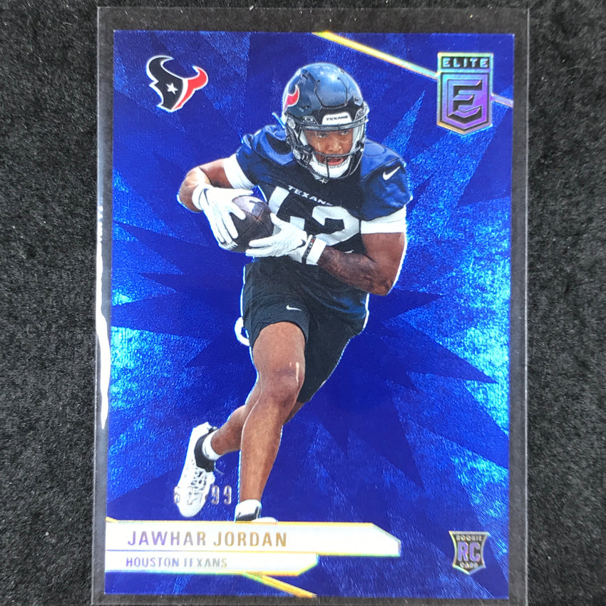 2024 Donruss Elite Football JAWHAR JORDAN Rookie Base Blue 62/99 #179