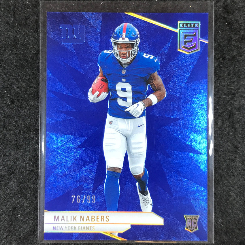 2024 Donruss Elite Football MALIK NABERS Rookie Base Blue 76/99 #196