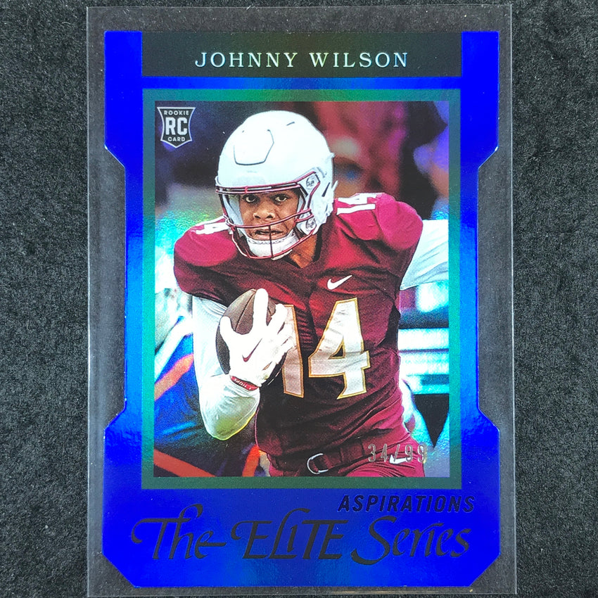 2024 Donruss Elite JOHNNY WILSON 1992 Elite Rookies Aspirations Die-Cut 34/99