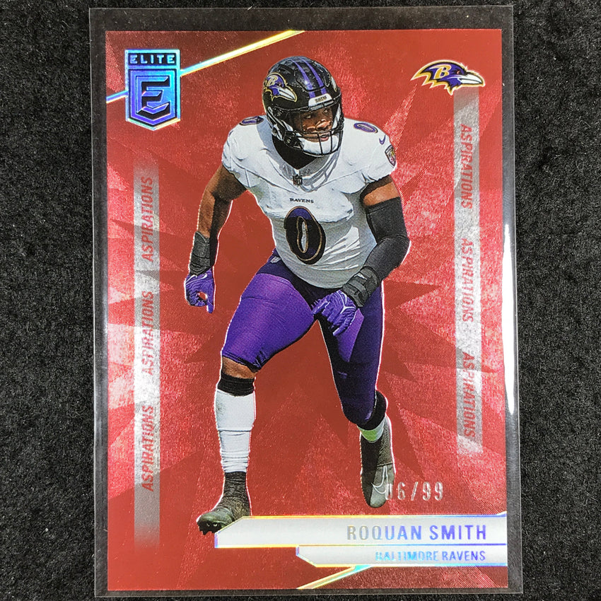 2024 Donruss Elite Football ROQUAN SMITH Base Aspirations 6/99 #24