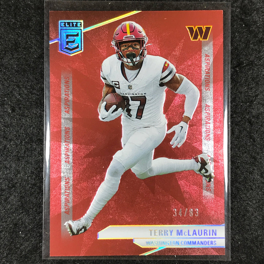 2024 Donruss Elite Football TERRY MCLAURIN Base Aspirations 34/83 #58