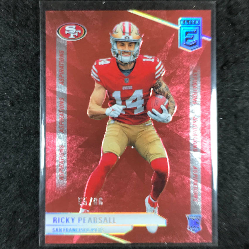 2024 Donruss Elite Football RICKY PEARSALL Rookie Base Aspirations 55/86 #146