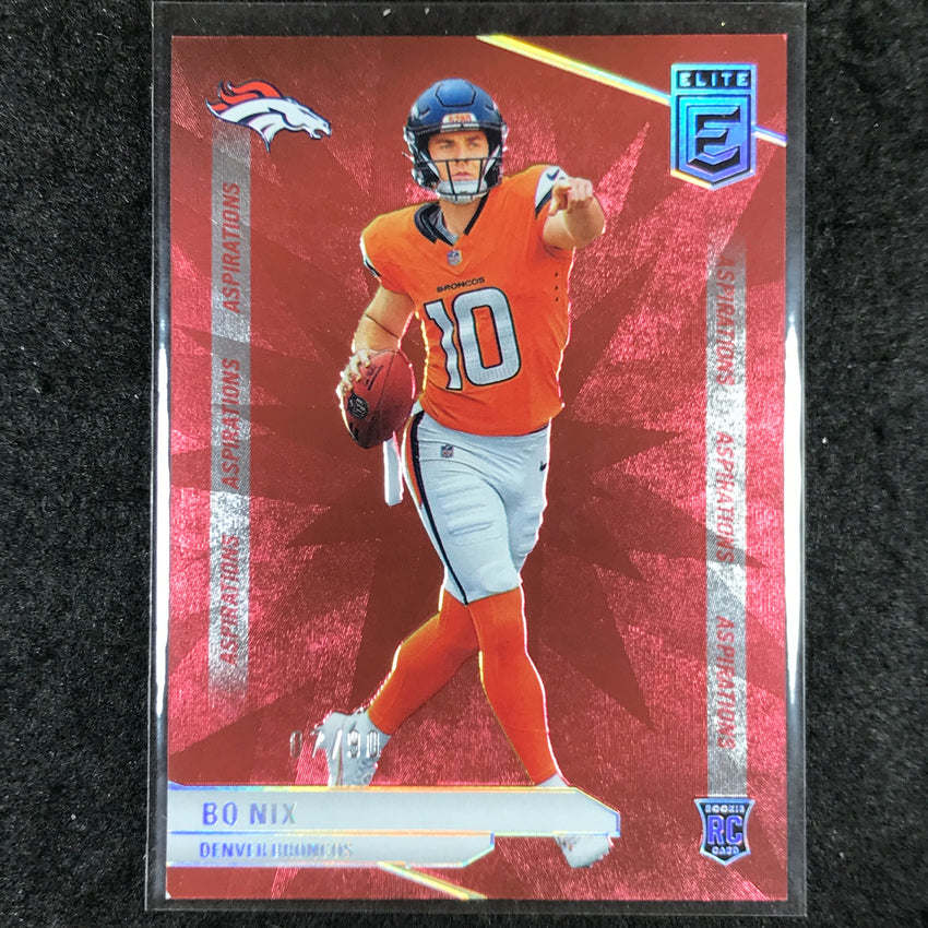 2024 Donruss Elite Football BO NIX Rookie Base Aspirations 7/90 #175