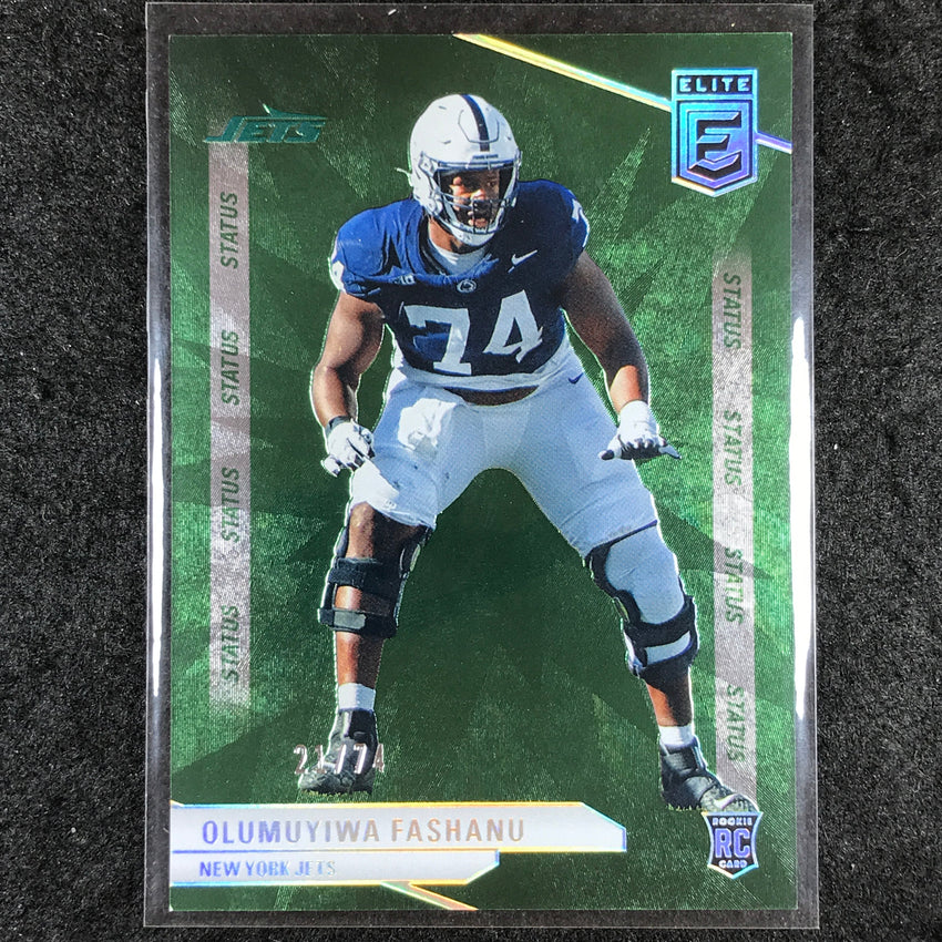 2024 Donruss Elite Football OLUMUYIWA FASHANU Rookie Base Status 21/74 #131