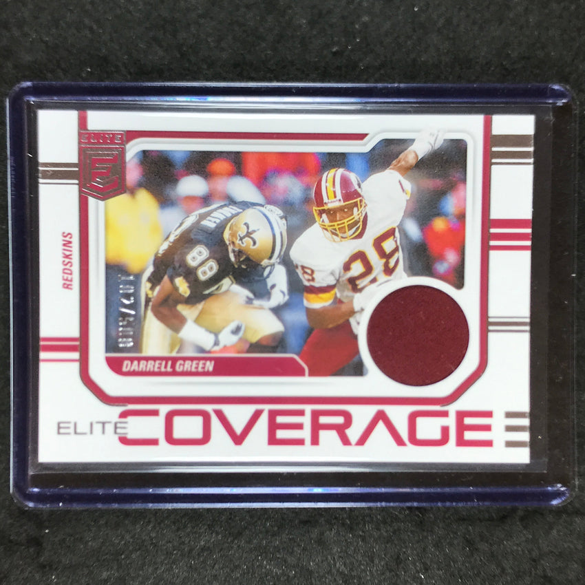 2024 Donruss Elite Football DARRELL GREEN Elite Coverage Jersey Relic 102/500